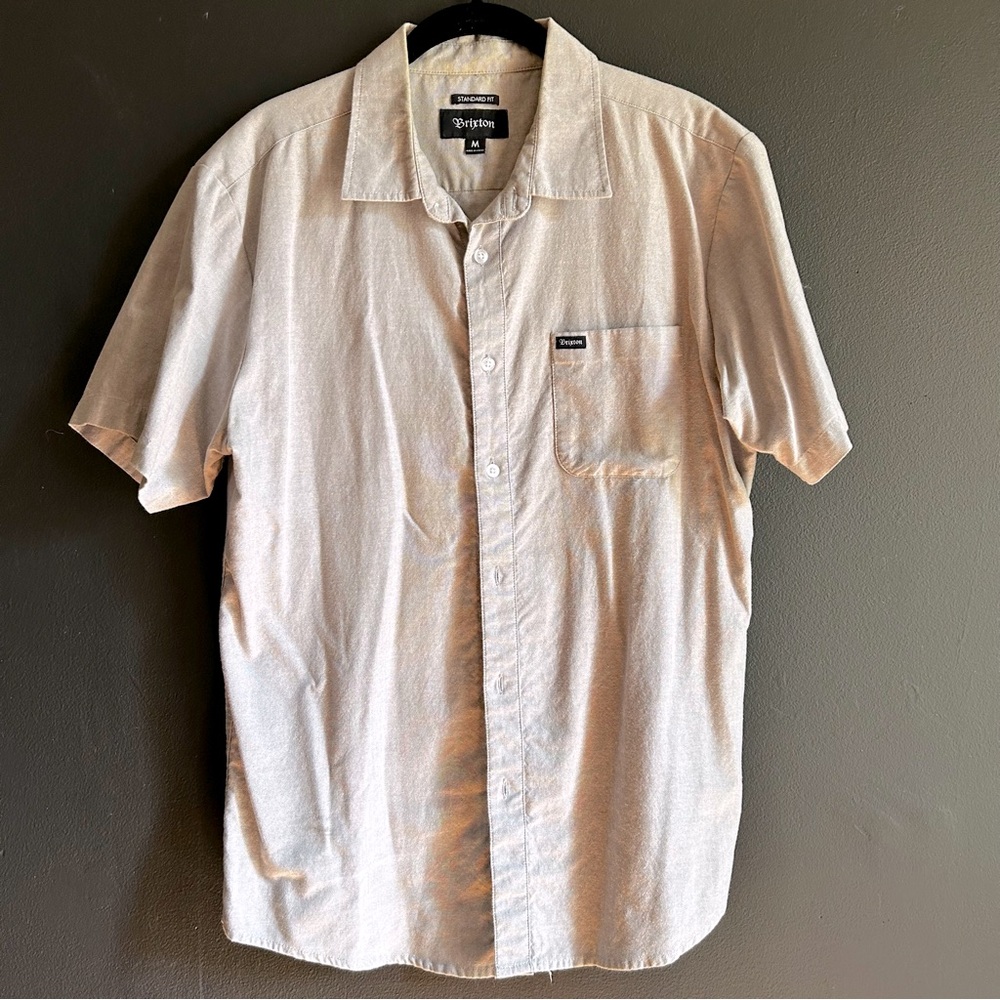 Brixton Gray Short Sleeve Shirt